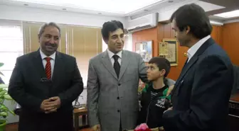 Milli Taekwondocu Artar'dan Soma Protokolüne Ziyaret