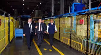 Eskişehir Valisi Kadir Koçdemir Arçelik Buzdolabı İşletmesinde İncelemerde Bulundu