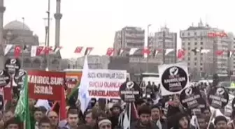 Kayseri'de Duruşma Öncesi, İsrail Aleyhine Miting Gibi Gösteri