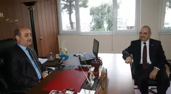 Rektör Harmandar'dan Kaymakam Karatekeli'ye Ziyaret