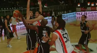 Bandırma Kırmızı - Beşiktaş Milangaz: 58-79