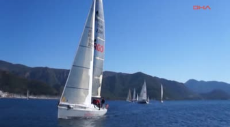 Marmaris Limanı Yelkenlerle Şenlendi