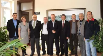 Başkan Evcilmen'den Agc'ye Ziyaret