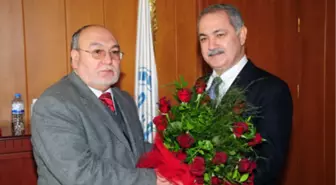 Kara'dan İl Müftüsü Çortul'a Mevlid Kandili Ziyareti