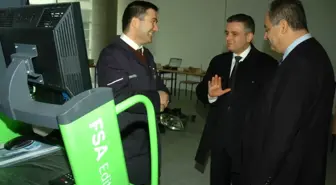 Vekil Şerbetçioğlu Otomotiv Lisesi'ni Ziyaret Etti