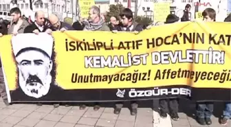 Fatih'te 'İskilipli Atıf Hoca' Eylemi