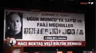 Başkanvekili Mumcu: 'Faili Meçhul Cinayetlerin Bir Çoğu Faili Malum'