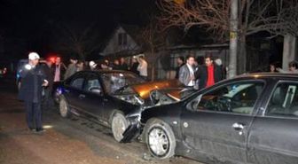 Akyazı'da Kaza; 7 Yaralı