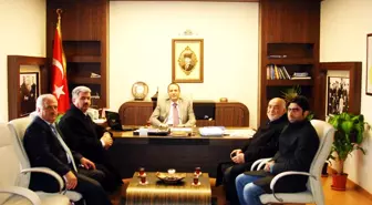 Polat Deresi Derneği Kaymakam Demiral'i Ziyaret Etti