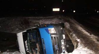Çubuk'ta Trafik Kazası: 14 Yaralı