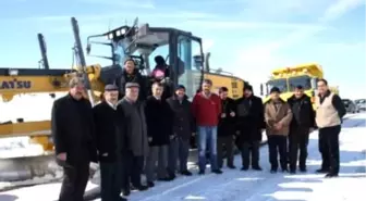 Ziraat Odası'ndan Kar Temizleme Ekiplerine Ziyaret