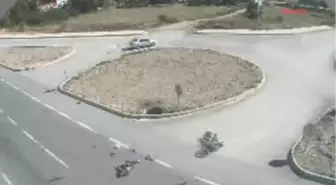 Kaza Anı Güvenlik Kamerasında