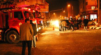 Seyir Halindeki Otomobil Alev Aldı