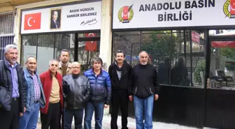 Gazeteci Yavuz Donat Abb Mersin Şubesi'ni Ziyaret Etti