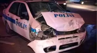 Polis Otosu Kaza Yaptı: 5 Yaralı