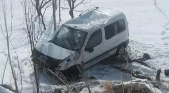 Kağızman'da Trafik Kazası 4 Yaralı