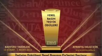 Zirve Üniversitesi, Yerel Basının 'En'Lerini Seçiyor