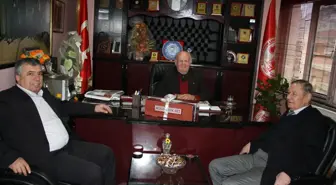 Besob Başkanı Odaları Ziyaret Etti