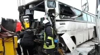 Eskişehir'de Zincirleme Trafik Kazası