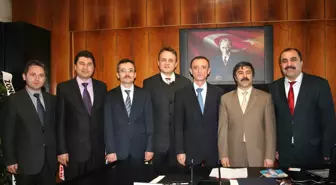 Türkiye Eğitim-Sen'den Milli Eğitim Müdürü Özbek'e Ziyaret