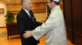 Görmez,İhsanoğlu ile Bir Araya Geldi