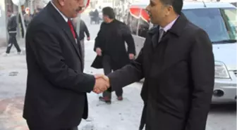 Yerlikaya, ATSO Başkanı Erat'ı Ziyaret Etti