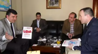 Müsiad'dan Kaymakam Kıcıroğlu'na Ziyaret