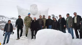 Şemdinli'de Kayak Tesisi Açıldı