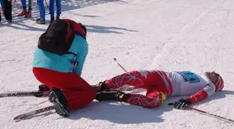 Erzurum'un Soğuk Havası Dünya Sporcularını Bayılttı