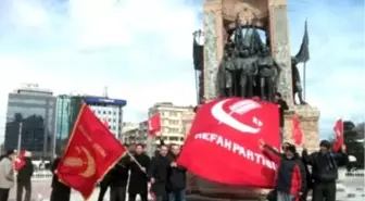 Taksim'de '28 Şubat' Protestosu