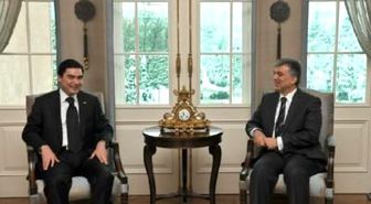 Cumhurbaşkanı Gül, Berdimuhammedov Onuruna Akşam Yemeği Verdi