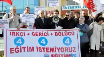 Eğitim İş'ten '4+4+4' Protestosu