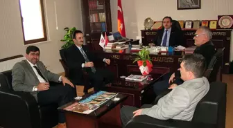 Göynük Belediye Başkanı Özbek, İl Müftüsü Öztürk'ü Ziyaret Etti