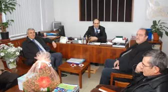 Malkara Tso Yöneticileri, Vergi Dairesini Ziyaret Etti