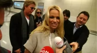 Pamela Anderson Türkiye'ye Geldi