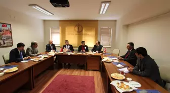 Vergi Dairesi Başkanı Yunus Poyraz, Müsiad Erzurum Şubesi'ni Ziyaret Etti