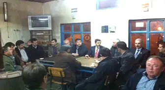 AK Parti Yönetimi 3 Köyü Ziyaret Etti
