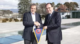 Yıldırım Demirören Platini'ye Gitti