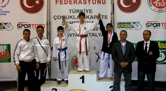 Karate'de Türkiye Şampiyonu