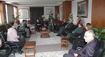 Aydın Kent Konseyi Yürütme Kurulu Emniyet Müdürünü Ziyaret Etti