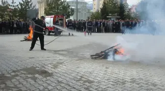 Gediz Anadolu İmam Hatip Lisesi'nde 'Gerçek' Gibi Tatbikat