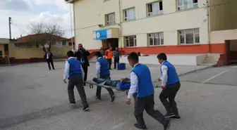 Okullarda Yangın Tatbikatı Heyecanı