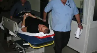 Yamaç Paraşütü Yaparken Tellere Takıldı