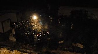 Yangın Faciası Güvenlik Kamerasında