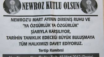 Diyarbakır'da Nevruz Afişleri Toplatıldı