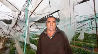 Alanya'da Hortum Seralara Zarar Verdi