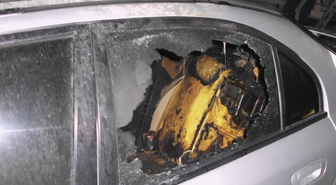 Susurluk Belediye Başkanının Otomobili Kundaklandı