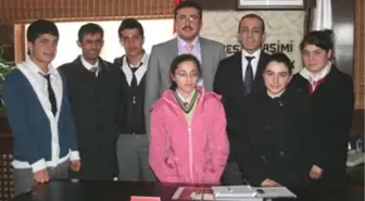 Öğrencilerinden Başkan Haşimi'ye Ziyaret