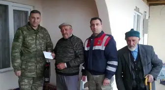 Jandarma Şehit Ailelerini Ziyaret Etti