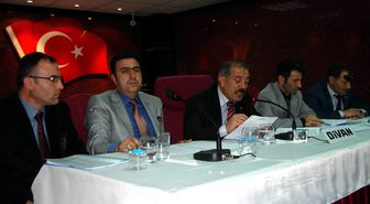 Marangozlar Odası İstişare Toplantısı Yaptı